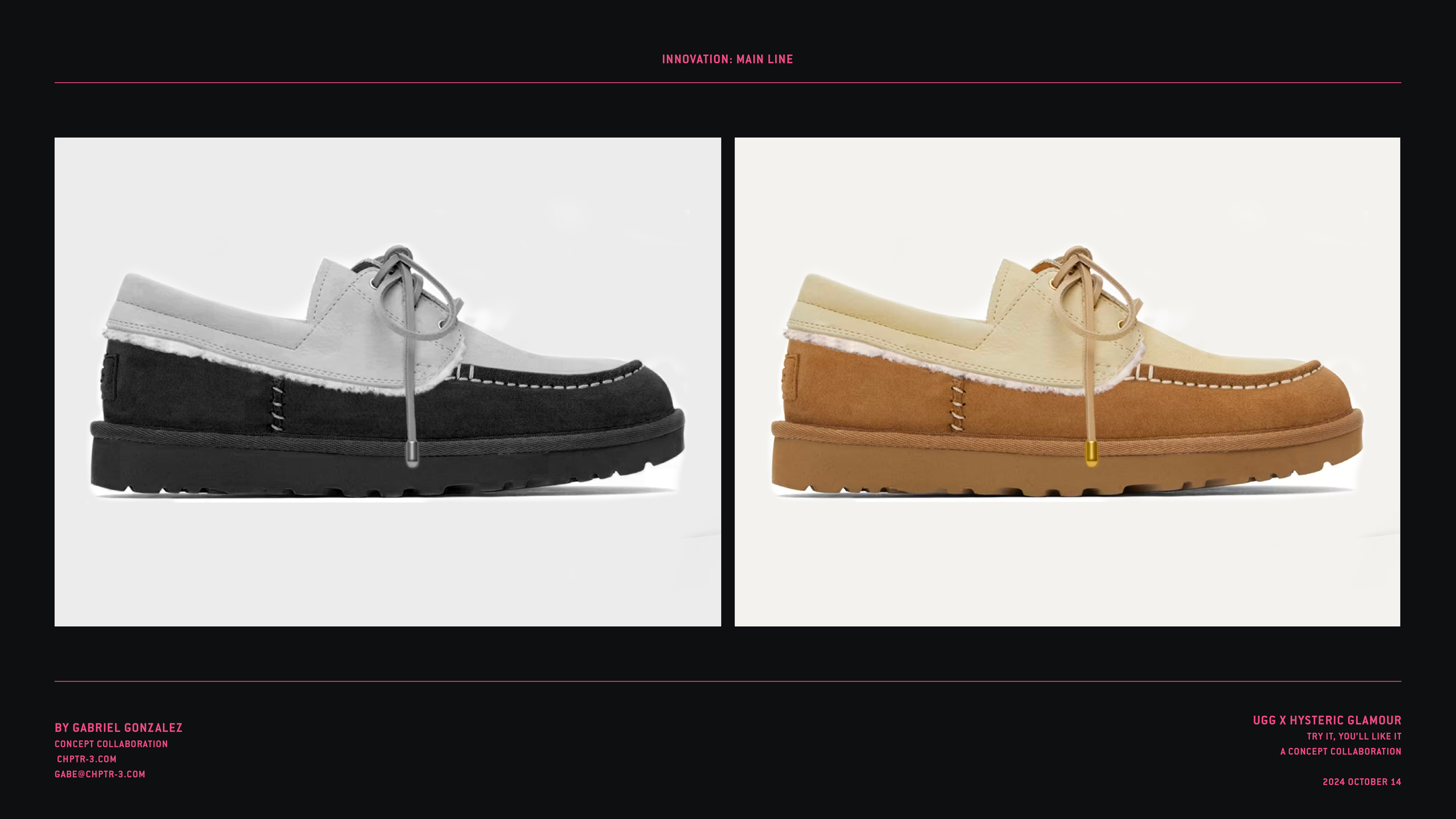 UGG X HYSTERIC GLAMOUR — chapter3